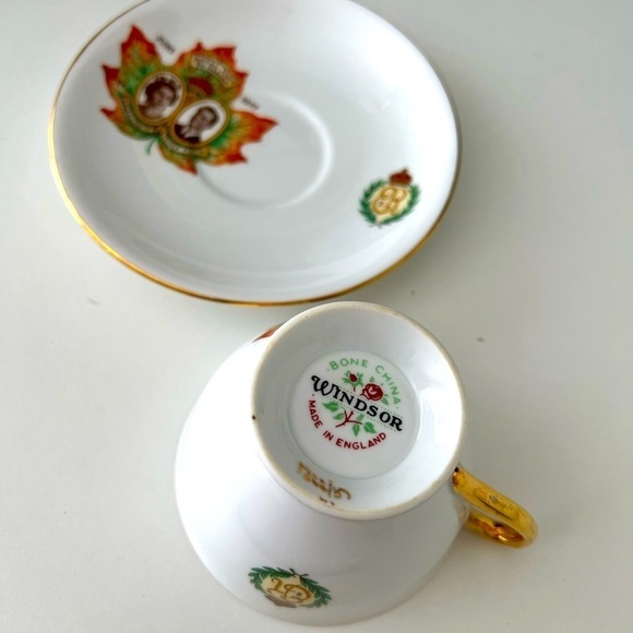 Windsor Souvenir  Cup and Saucer - Picture 4 of 4